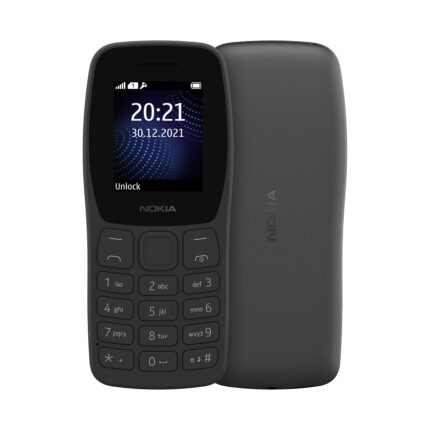 گوشی موبایل نوکیا مدل 2022-105 دو سیم کارت - ذغالی - اصلی (وی دوسل-FA)