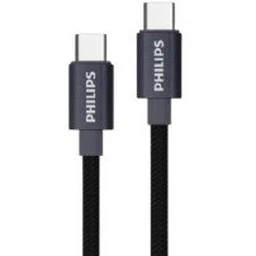 کابل USb -C به Usb - C فیلیپس مدل Philips DLC 5533 با گارانتی 12 ماهه شرکتی