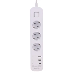 پاور استریپ 1.8متری هادرون مدل Hadron P343 با گارانتی 18 ماهه شرکتی