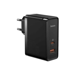 شارژر دیواری 100وات Baseus GaN5 Pro Fast Charger C U CCGP090 با گارانتی 24 ماهه شرکتی