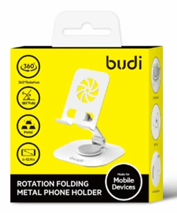 پایه نگهدارنده موبایل بودی مدل Budi CM583 با گارانتی ۱۸ ماهه شرکتی (۶ ماه تعویض)