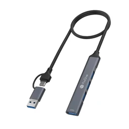 هاب 4 پورت USB پرووان مدل ProOne PHU590 با گارانتی 12 ماهه شرکتی