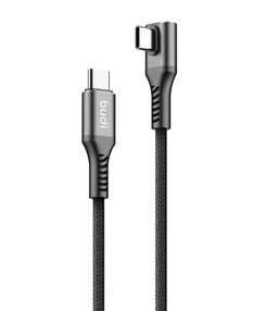 کابل شارژ USB-C به USB-C بودی مدل Budi DC253TTZ12B طول 1.2 متر با گارانتی ۱۸ ماهه شرکتی (۶ ماه تعویض)