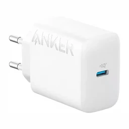 شارژر دیواری انکر مدل A2347 با توان خروجی 20 وات  Anker A2347 PowerPort Type-C 20W Wall Charger با گارانتی 18 ماهه شرکتی