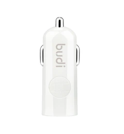 شارژر فندکی 12 وات بودی مدل Budi CC062WS با خروجی USB با گارانتی ۱۸ ماهه شرکتی (۶ ماه تعویض)