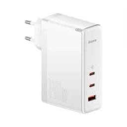 شارژر دیواری 140وات باسئوس مدل Baseus GaN5 Pro Fast Charger 2C U 140W EU CCGP10020 با گارانتی 24 ماهه شرکتی