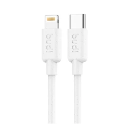 کابل شارژ USB-C به لایتنینگ بودی مدل Budi DC230DTL12W طول 1.2 متر با گارانتی ۱۸ ماهه شرکتی (۶ ماه تعویض)