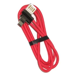 کابل شارژ کنفی USB به microUSB بودی مدل Budi M8J199M طول 1 متر با گارانتی ۱۸ ماهه شرکتی (۶ ماه تعویض)