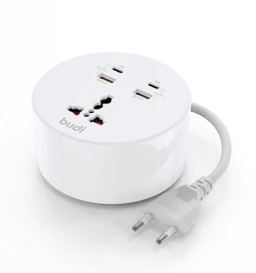 شارژر دیواری 18 وات بودی مدل Budi M8J308RE با خروجی USB و USB-C با گارانتی ۱۸ ماهه شرکتی (۶ ماه تعویض)