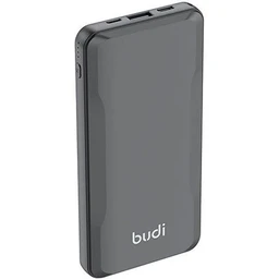 پاوربانک بودی 10000 میلی آمپر 12 وات مدل Budi PB802B با گارانتی ۱۸ ماهه شرکتی (۶ ماه تعویض)