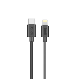 کابل شار USB-C به لایتنینگ بودی مدل Budi DC023TL12B طول 1.2 متر با گارانتی ۱۸ ماهه شرکتی (۶ ماه تعویض)