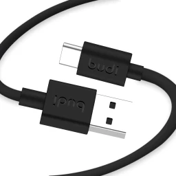 کابل شارژ USB به USB-C بودی مدل Budi DC023T12BS طول 1.2 متر با گارانتی ۱۸ ماهه شرکتی (۶ ماه تعویض)