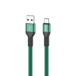 کابل شارژ کنفی USB به USB-C بودی مدل Budi DC232T15L طول 1.5 متر با گارانتی ۱۸ ماهه شرکتی (۶ ماه تعویض)