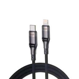 کابل شارژ کنفی USB-C به لایتنینگ بودی مدل Budi DC239TL15 طول 1.5 متر با گارانتی ۱۸ ماهه شرکتی (۶ ماه تعویض)
