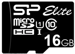 کارت حافظه میکرو اس دی 16 گیگابایت سیلیکون پاور مدل Silicon Power MicroSD HC CL10 U1 Elite UHS-I Full HD W/0 R100 با گارانتی 60 ماهه شرکتی