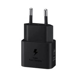 شارژر دیواری 25 وات اورجینال سامسونگ مدل SAMSUNG EP-T2510 LOW STANDBY دو پین با گارانتی 18 ماهه شرکتی