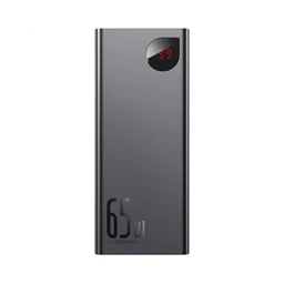 پاوربانک 20000 میلی‌آمپر 65W بیسوس مدل Baseus Adaman PPIMDA Digital Display PPIMDA-D با گارانتی 12 ماهه شرکتی
