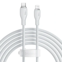 کابل تبدیل Type-C به لایتنینگ باسئوس مدل  Baseus Pudding Series Fast Charging Cable 20W طول 2 متر با گارانتی 24 ماهه شرکتی