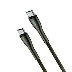 کابل شارژ کنفی USB-C به USB-C بودی مدل Budi DC129TT12B طول 1.2 متر با گارانتی ۱۸ ماهه شرکتی (۶ ماه تعویض)