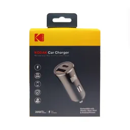 شارژر فندکی کداک 20 وات مدل Kodak CARC-6008 با گارانتی 12 ماهه شرکتی
